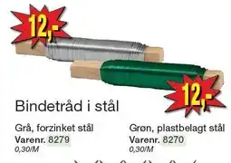 Harald Nyborg Bindetråd i stål tilbud