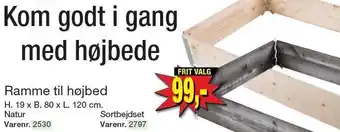 Harald Nyborg Ramme til højbed tilbud
