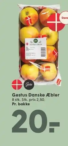SPAR Gestus Danske Æbler 8 stk tilbud