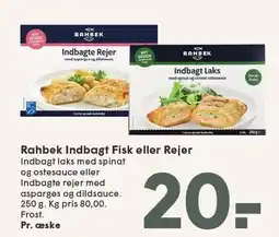 SPAR Rahbek indbagt Fisk eller Rejer tilbud