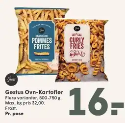 SPAR Gestus ovn-kartofler tilbud