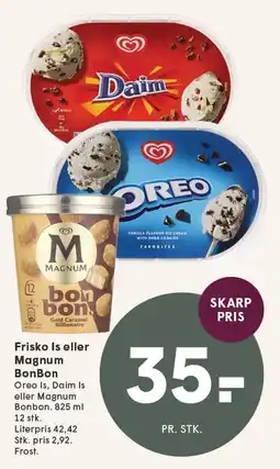 SPAR Frisko Is eller Magnum BonBon tilbud