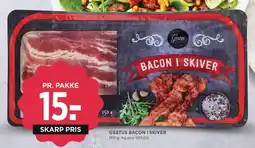MENY GESTUS BACON I SKIVER tilbud