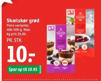 SPAR Skælskør grød tilbud