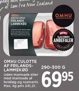 MENY OMHU CULOTTE AF FRILANDSLAMMEKØD tilbud