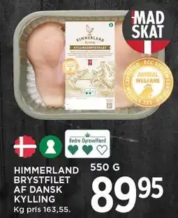 MENY HIMMERLAND BRYSTFILET AF DANSK KYLLING tilbud