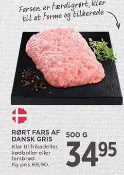 MENY RØRT FARS AF DANSK GRIS tilbud