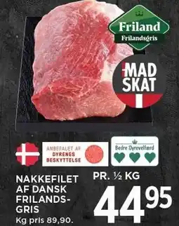 MENY NAKKEFILET AF DANSK FRILANDSGRIS tilbud