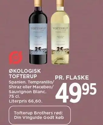 MENY ØKOLOGISK TOFTERUP tilbud