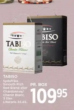 MENY TABISO tilbud