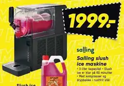 Bilka salling Slush ice maskine tilbud