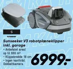 Bilka Sunseeker V3 robotplæneklipper inkl. garage tilbud