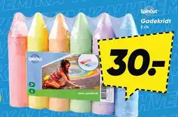 Bilka SpinOut Gadekridt tilbud