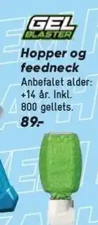 Bilka Gel Blaster Hopper og feedneck tilbud