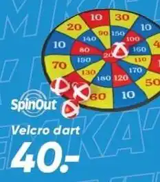 Bilka SpinOut Velcro dart tilbud