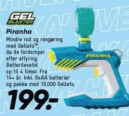 Bilka Gel Blaster Piranha tilbud