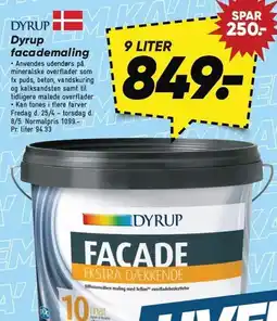 Bilka Dyrup Facademaling tilbud