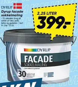 Bilka Dyrup facade sokkelmaling tilbud
