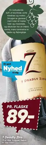 Bilka 7 Deadly Zins tilbud