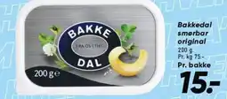 Bilka Bakkedal smørbar original tilbud