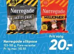 Bilka Nørregade slikpose tilbud