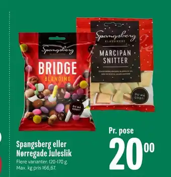 Min Købmand Spangsberg eller Nørregade Juleslik tilbud