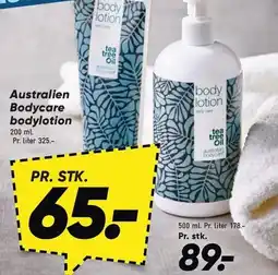 Bilka Australian Bodycare bodylotion tilbud