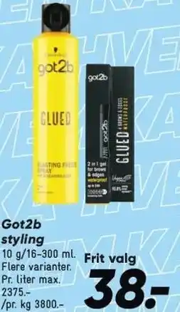 Bilka Got2b styling tilbud