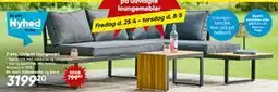 Bilka Livigno loungesæt tilbud