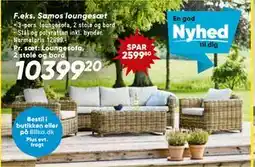 Bilka Samos loungesæt tilbud