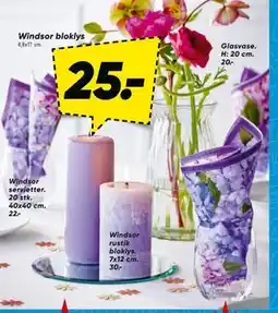 Bilka Glasvase tilbud