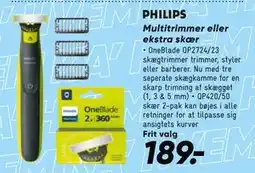 Bilka Multitrimmer eller ekstra skær tilbud