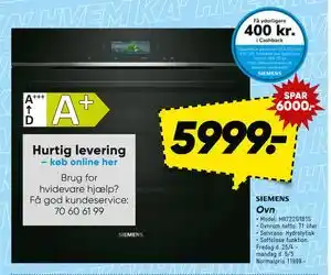 Bilka Ovn tilbud