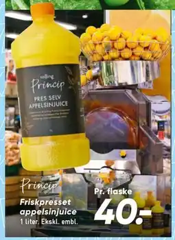 Bilka Friskpresset appelsinjuice tilbud