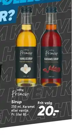 Bilka Sirup tilbud