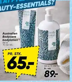 Bilka Australien Bodycare bodylotion tilbud