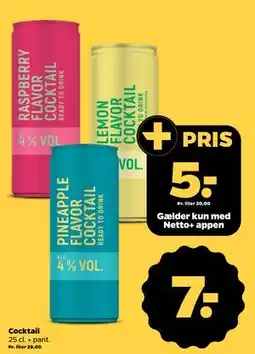 Netto Cocktail tilbud