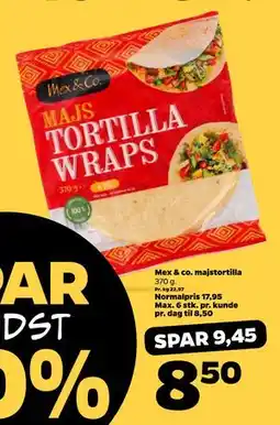 Netto Mex & co. majstortilla tilbud