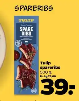 Netto Tulip spareribs tilbud