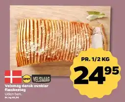 Netto Velsmag dansk ovnklar flæskesteg tilbud