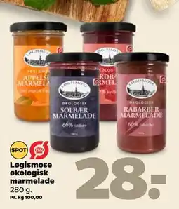 Netto Løgismose økologisk marmelade tilbud