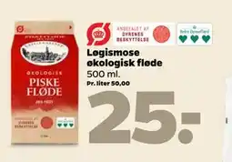 Netto Løgismose økologisk fløde tilbud