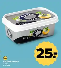 Netto Bakkedal smørbar tilbud