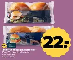 Netto Premieur brioche burgerboller tilbud