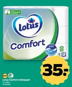 Netto Lotus Comfort toiletpapir tilbud