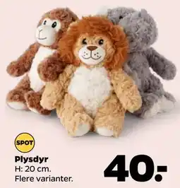 Netto Plysdyr tilbud