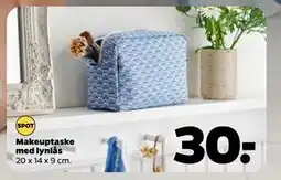 Netto Makeuptaske med lynlås tilbud