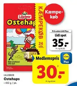 Lidl Ostehaps tilbud
