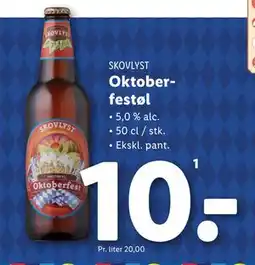 Lidl Oktoberfestøl tilbud