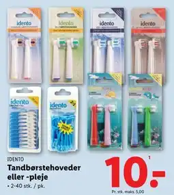 Lidl Tandbørstehoveder eller -pleje tilbud